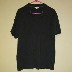 Calvin Klein Heathered Grey Polo